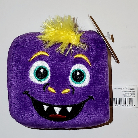 NEW 2023 Chuck E Cheese Square Stackable Cube Plush Complete Set Of 4 HTF Rare - Picture 7 of 9